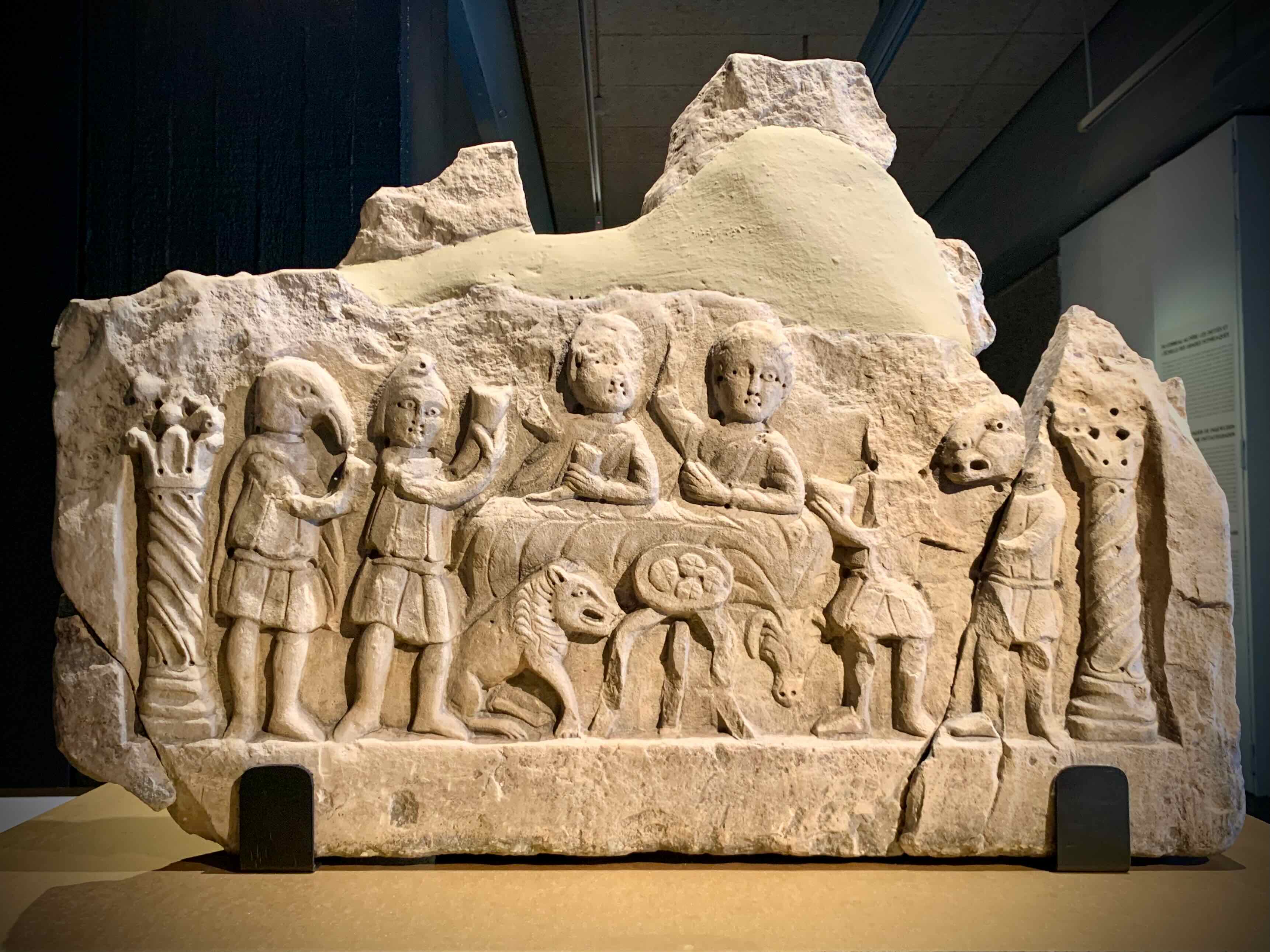 Two-sided relief from Konjic fotografía
